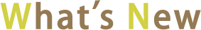 What’s New
